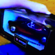 My brother holding his Bburago 1:18 ‘57 Corvette.